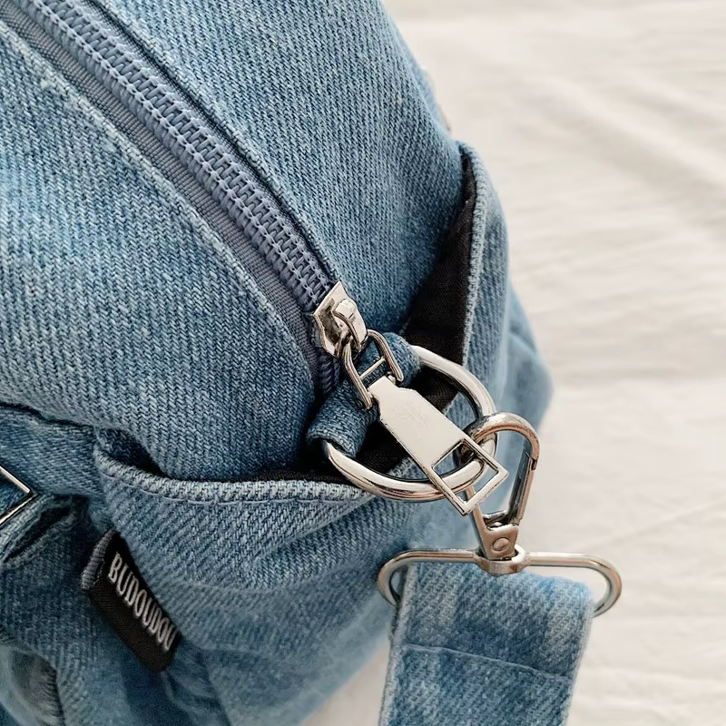 Sac à bandoulière décontracté pour femmes, sac à bandoulière en Denim de haute qualité, fourre-tout de grande capacité, sacs à main multifonctionnels pour femmes