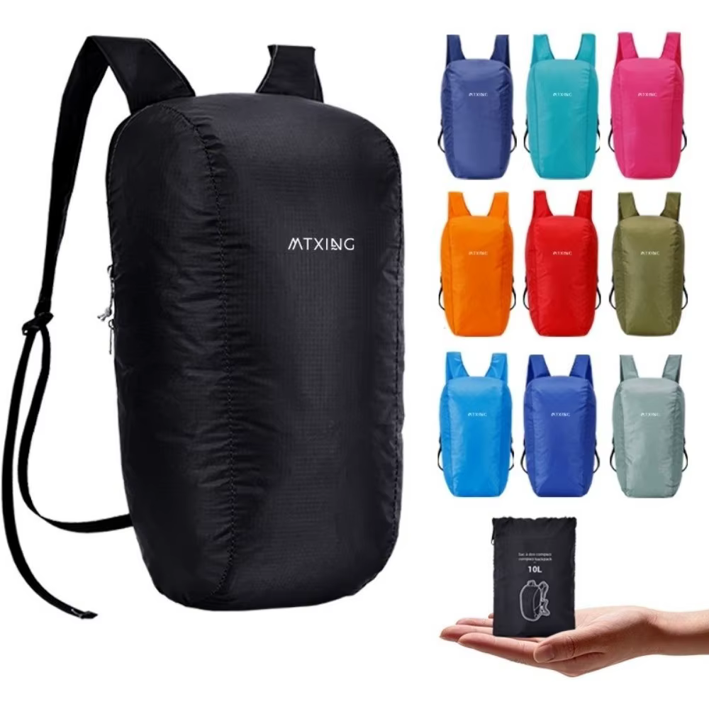 Nouveau sac à dos pliable de 10 L
