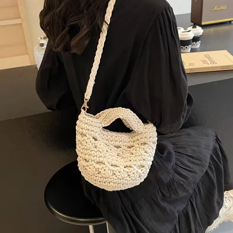 Sac à main en crochet pour femme