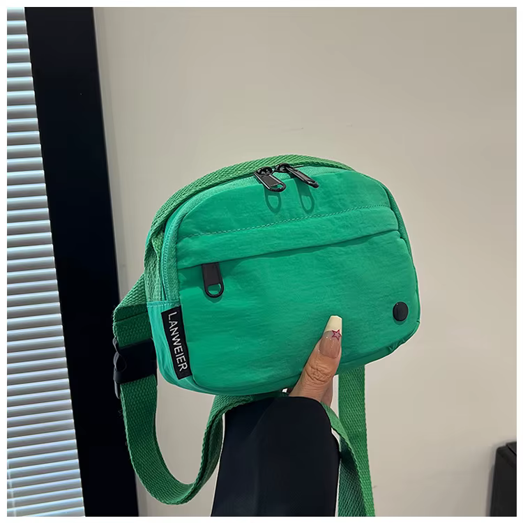 Sac à main carré de style urbain unisexe