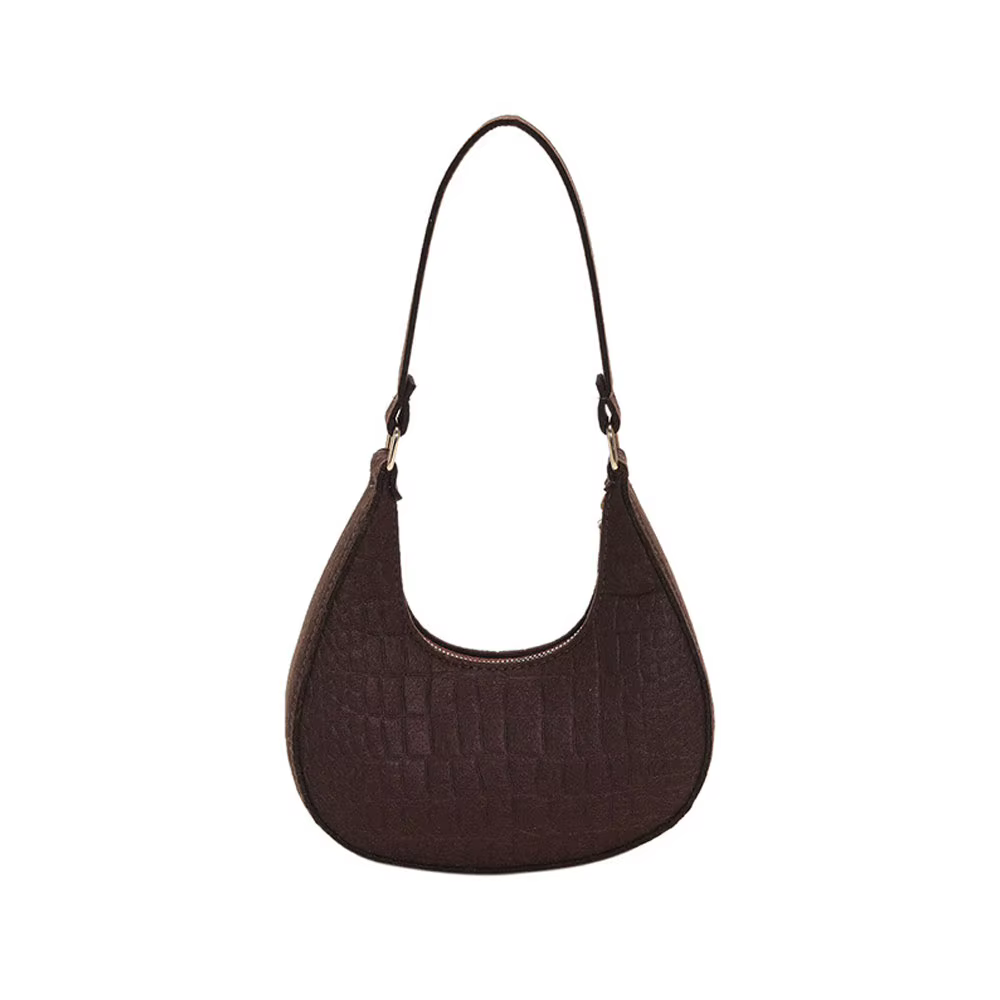 Sac sous le bras à motif pierre pour femme