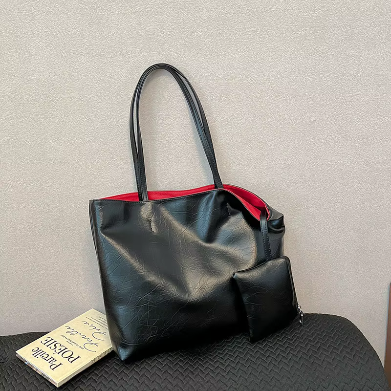 Sac fourre-tout pour femme en toile à motif argenté