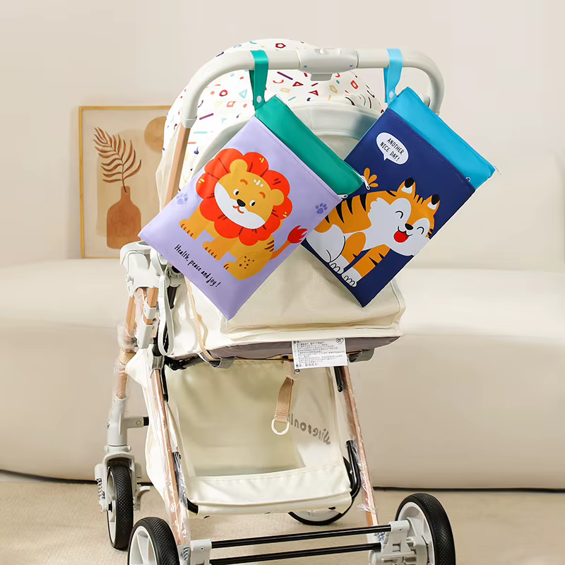 Sac à couches pour bébé motif animal de dessin animé