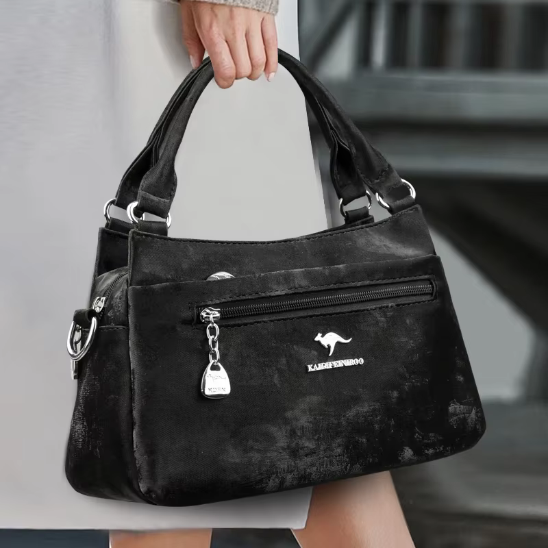 Sac à Main Simple et Polyvalent en Polyester pour Femme