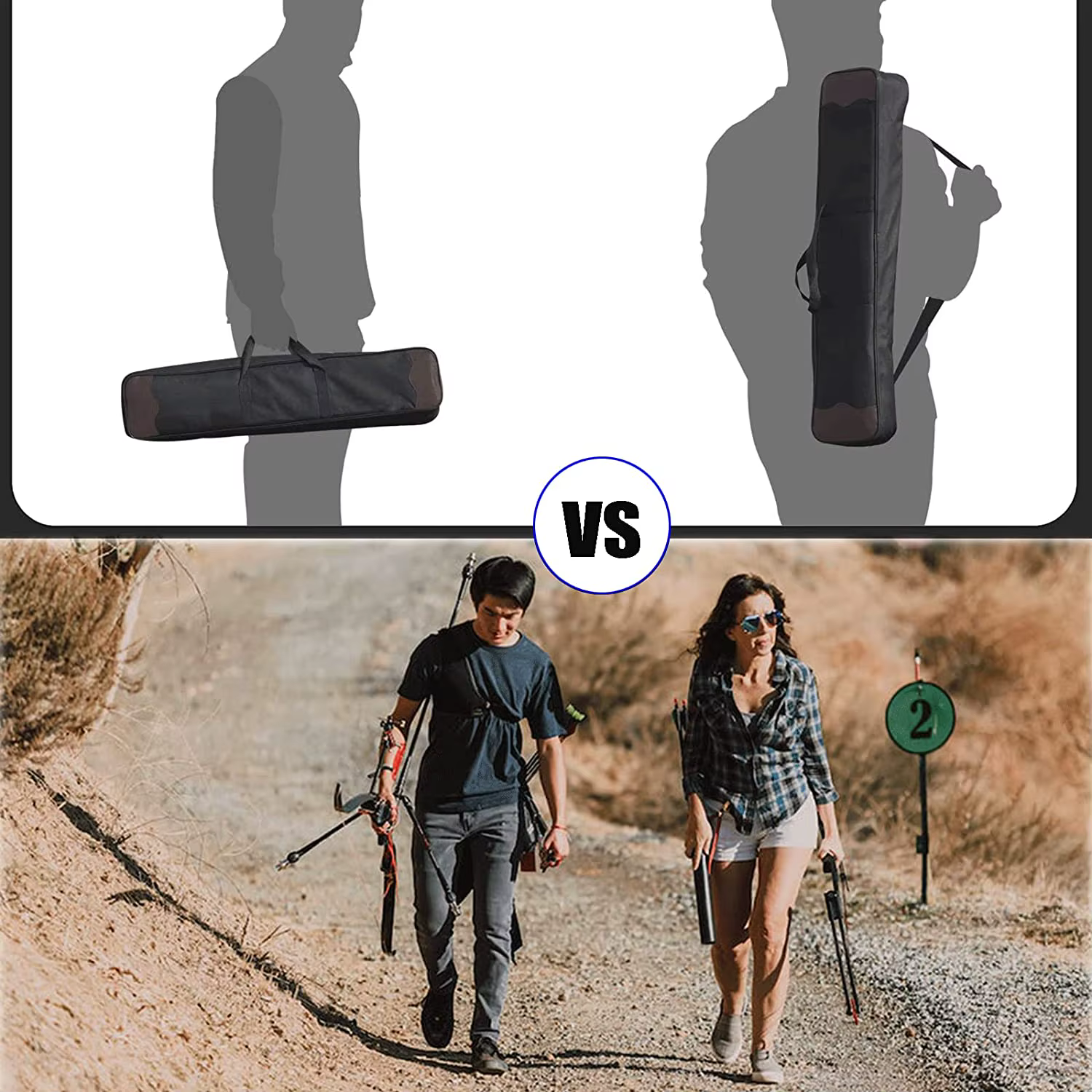 Sac à main pour tir à l'arc Recurve