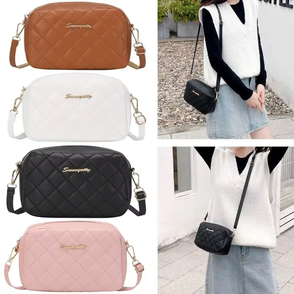 Sac Messager Tendance pour Femme – Petit Sac à Bandoulière de Marque Designer avec Chaîne – Sac à Main Élégant pour Dames