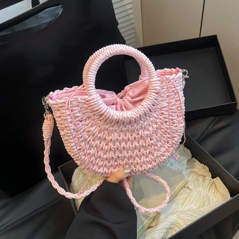 Sac à main en paille de Style bohème