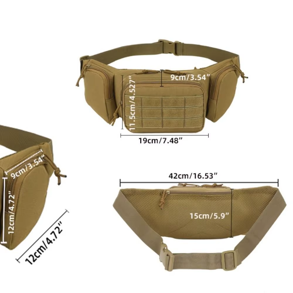 Sac banane d'extérieur grande capacité