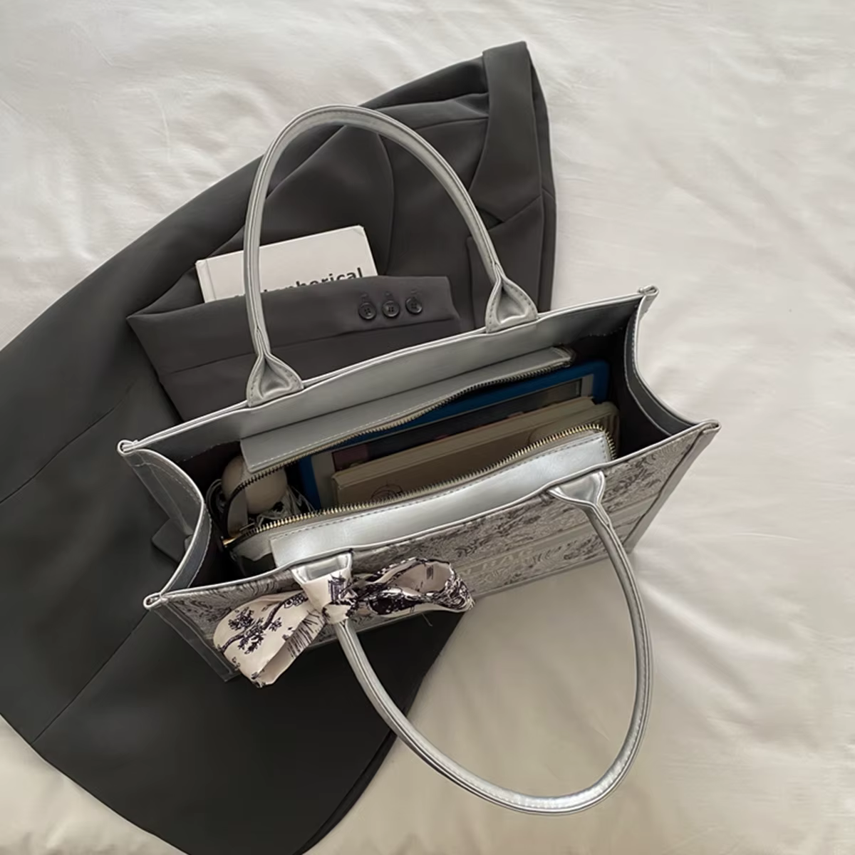 Sac fourre-tout de luxe élégant pour femme