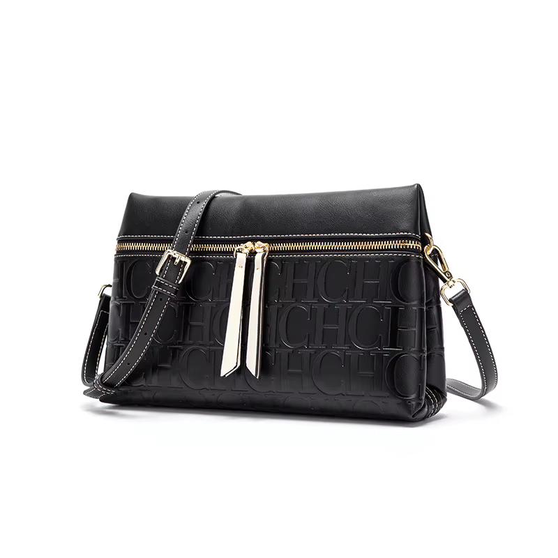 CHHC Sac à main de luxe simple pour femme Sac de maquillage tendance grande capacité Sac à bandoulière