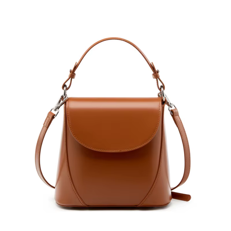 Nouveau 2025 femmes marron sac de messager en cuir souple mode fille sacs à main de luxe concepteur épaule grande capacité Hobo sac cartable