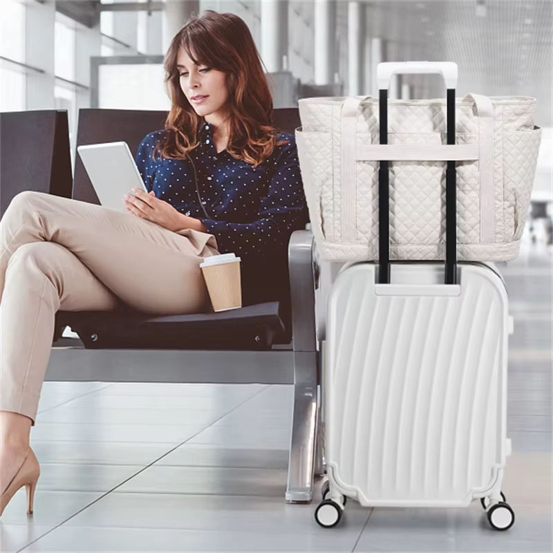 Sac fourre-tout OIWAS pour femme - Sac de voyage avec pochette pour bagages