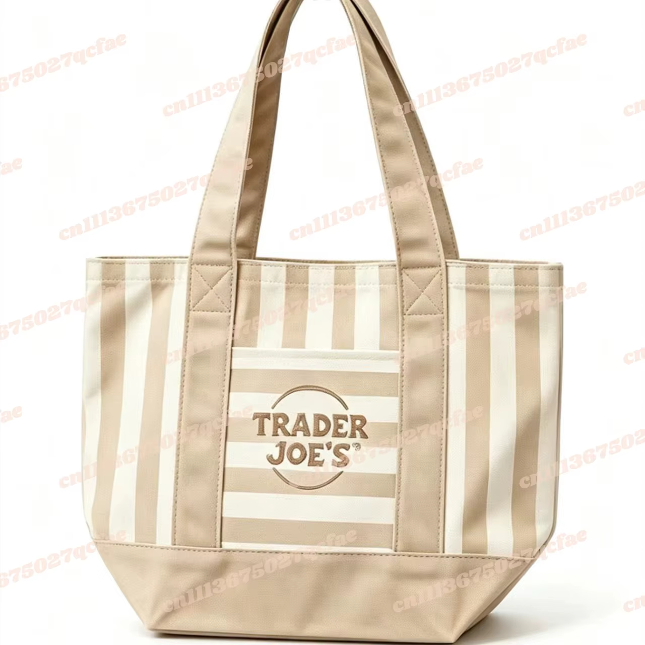 Mini sac fourre-tout Trader Joe's en toile