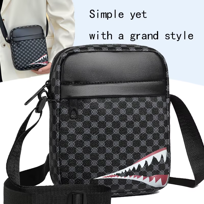 Sac à bandoulière moderne Shark Mouth - Sac