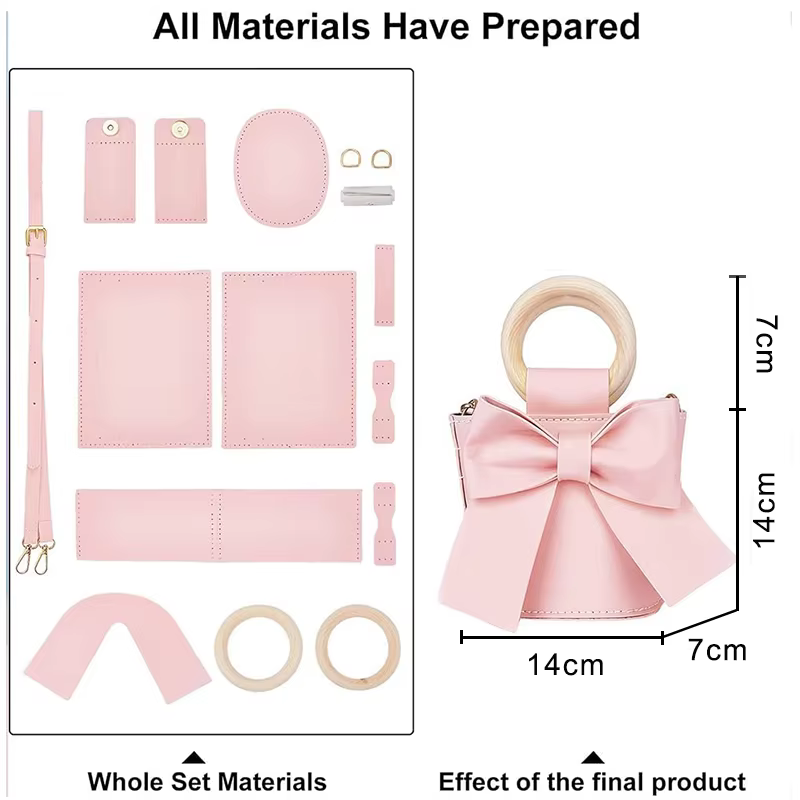 Kit de fabrication de sacs seau en cuir
