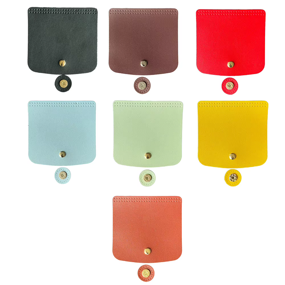 Pochette à rabat multicolore avec boucle