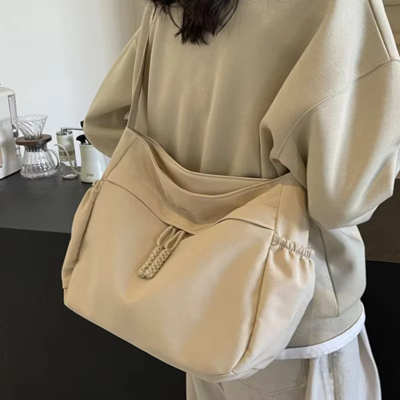 Sac à Bandoulière Hobos en Nylon pour Femme