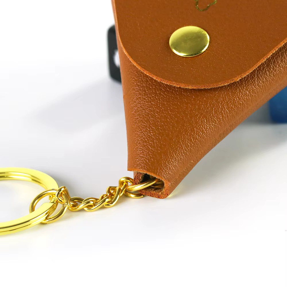 Mini sac triangulaire en cuir PU
