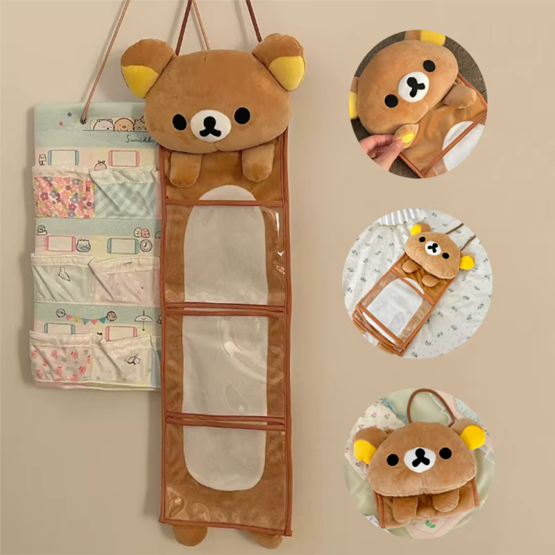 Sac de rangement mural Kawaii Rilakkumas