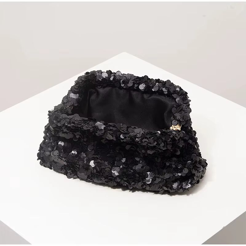 Pochette à paillettes pour femmes