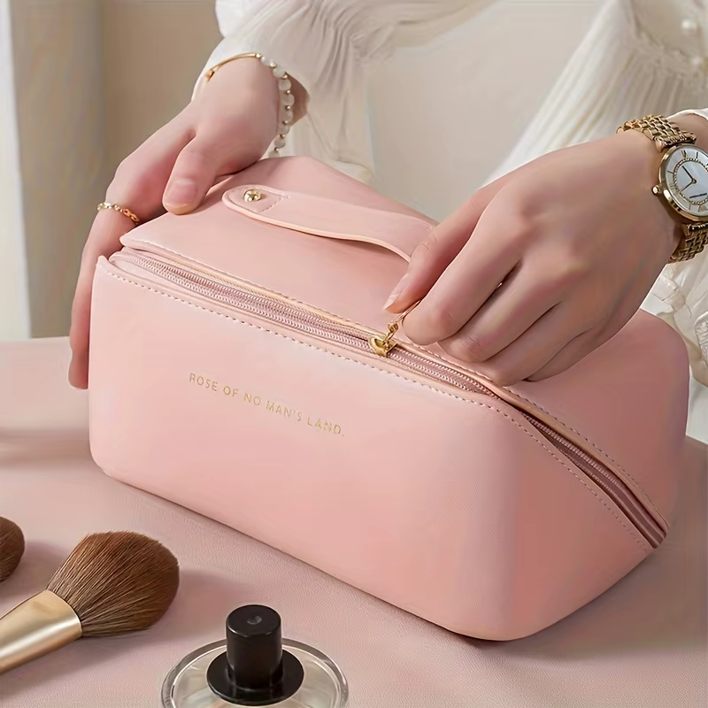 Organisateur de maquillage trousse de toilette féminine sac