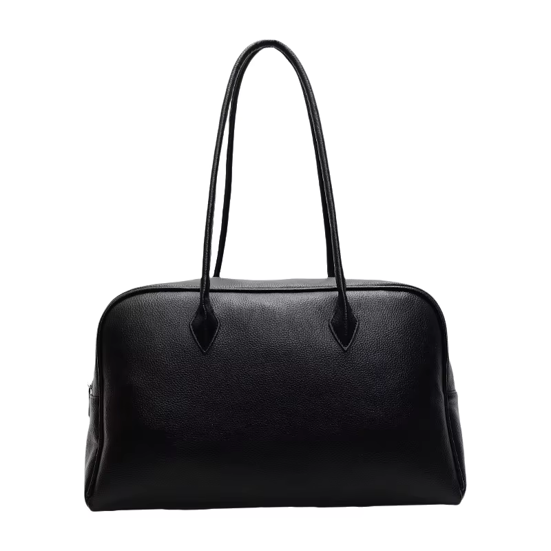 Sac fourre-tout rétro style universitaire grande capacité pour femme