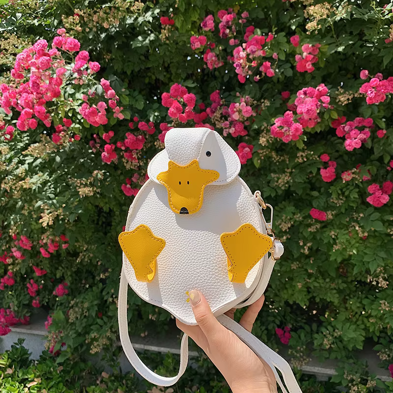 Sacs à main de canard de dessin animé pour filles populaires