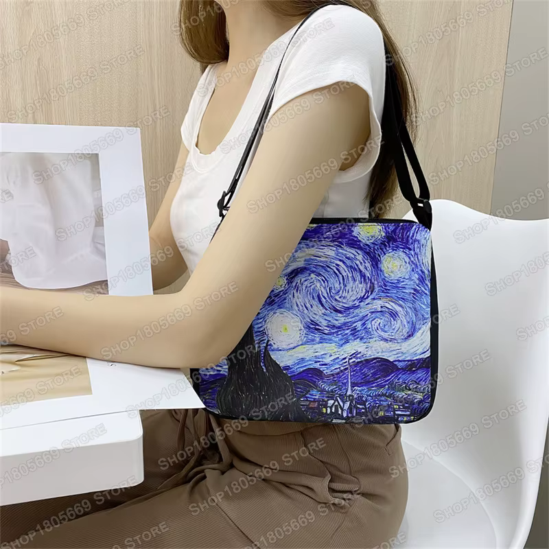 Van Gogh Art Print Initiated Sac à main pour femme