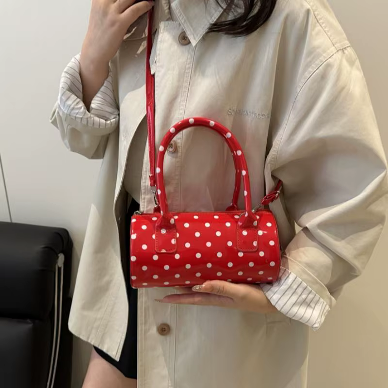 Sac bandoulière coréen à pois