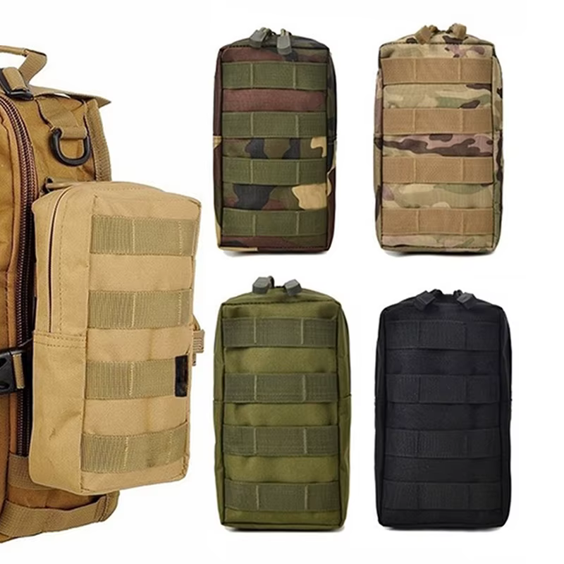 Sacs à dos de randonnée, pochette Molle d'extérieur, sac à outils EDC, sac en nylon imperméable multi-usages, petit sac universel pour la chasse et le camping