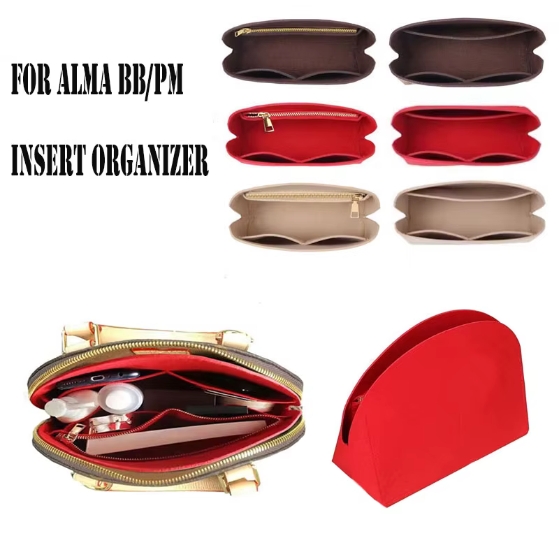 Pour Alma insérer sac organisateur maquillage petit sac à main