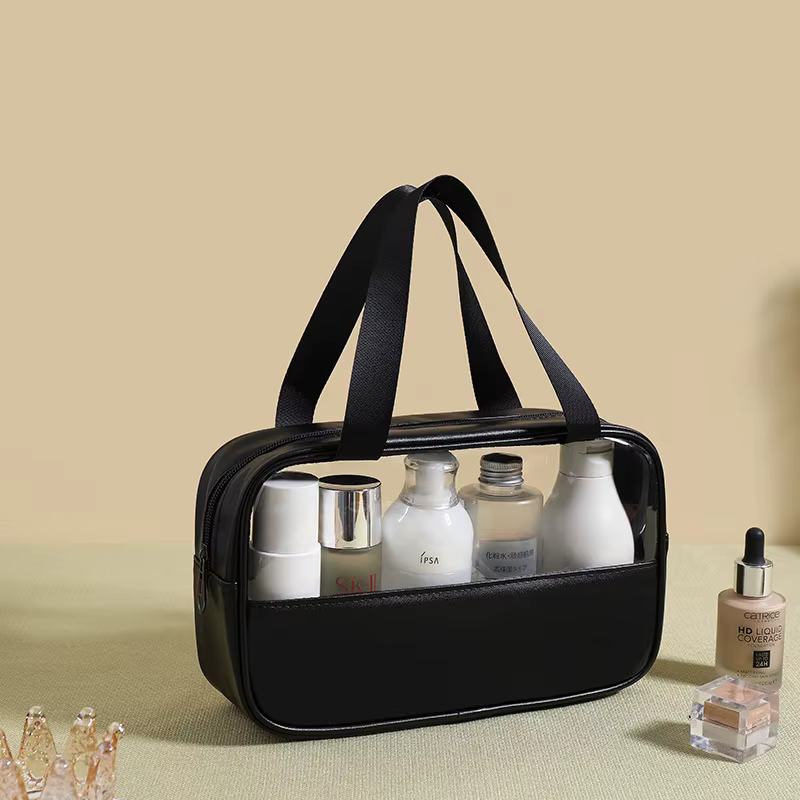 Sac à cosmétiques personnalisé avec coutures brodées