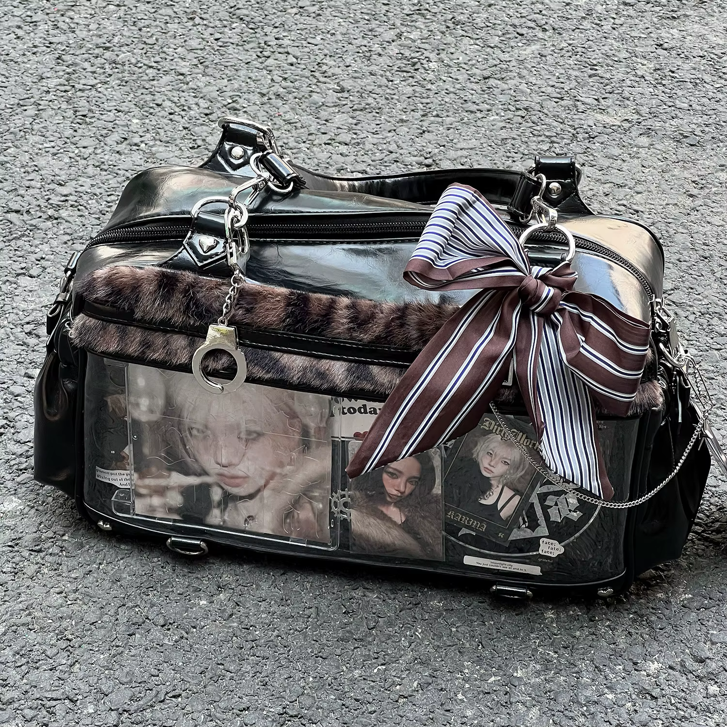Original imprimé léopard épissé Sac Femme doux Cool sacs