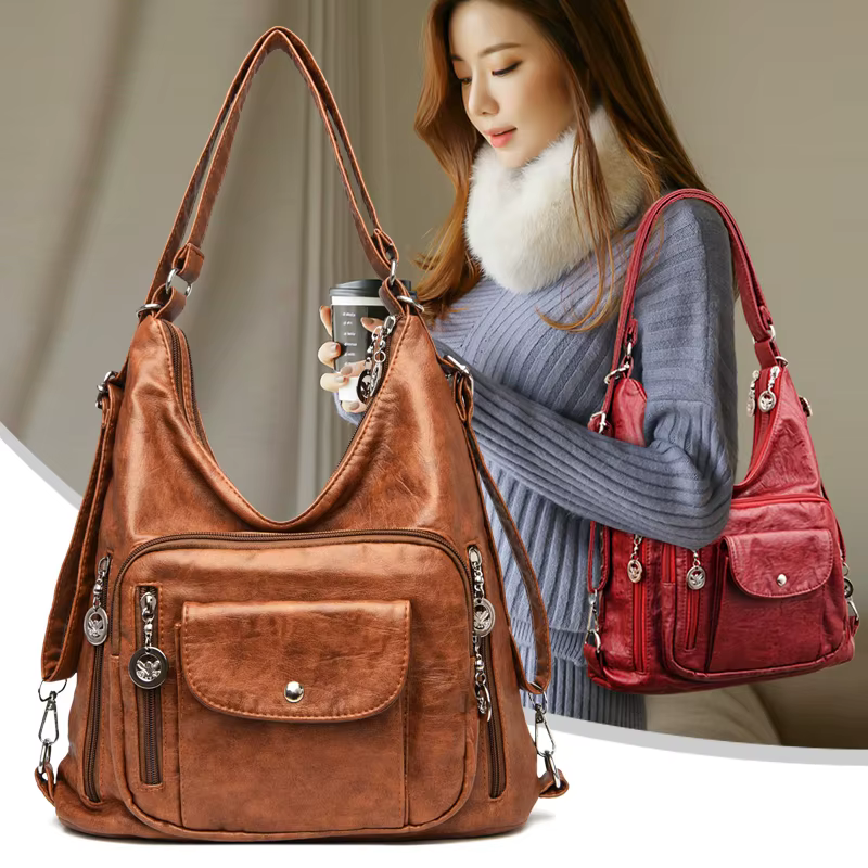 2025 nouveau sac à main de mode pour femmes grain de peau de mouton belle dame sac à bandoulière élégant en cuir une