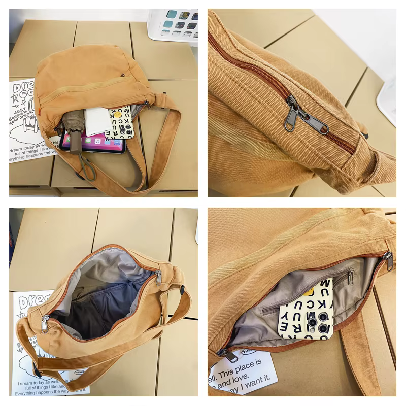 Sacs en toile vintage pour femmes