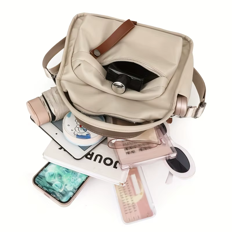 Sac à bandoulière Simple à poches multiples pour femmes