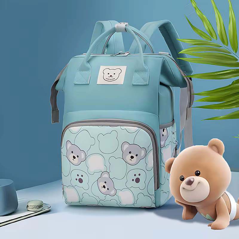 Sac à langer imperméable de grande capacité pour bébé