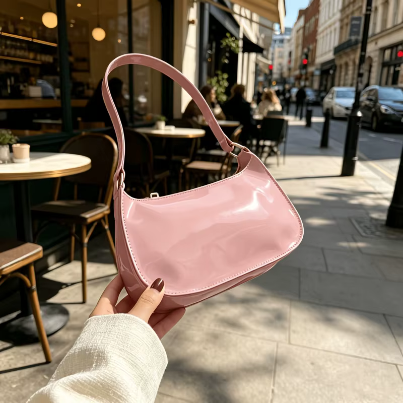 Sac à bandoulière géométrique