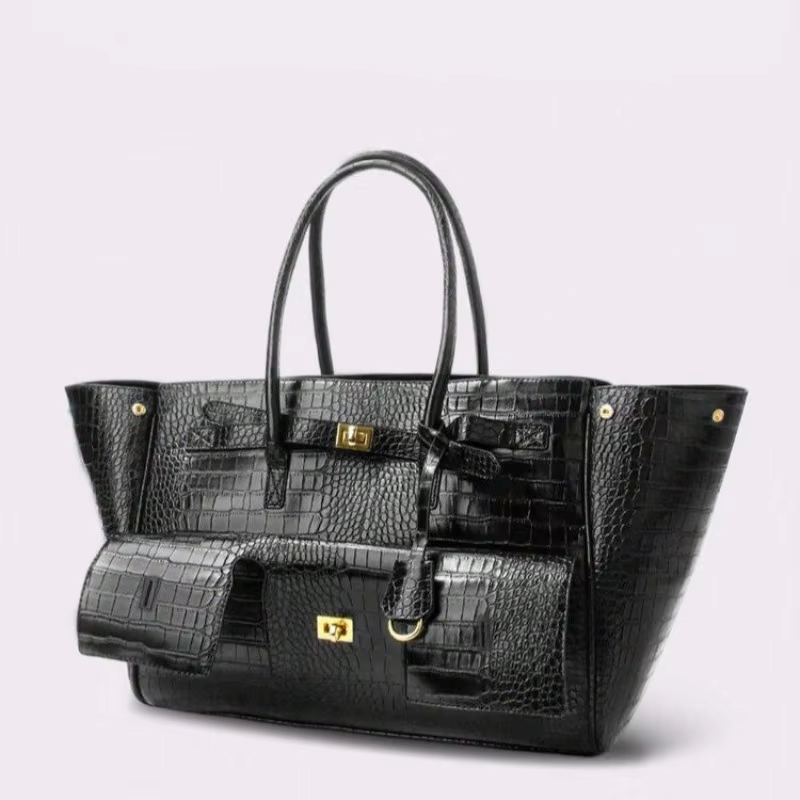 Sac à langer en cuir de luxe pour femmes