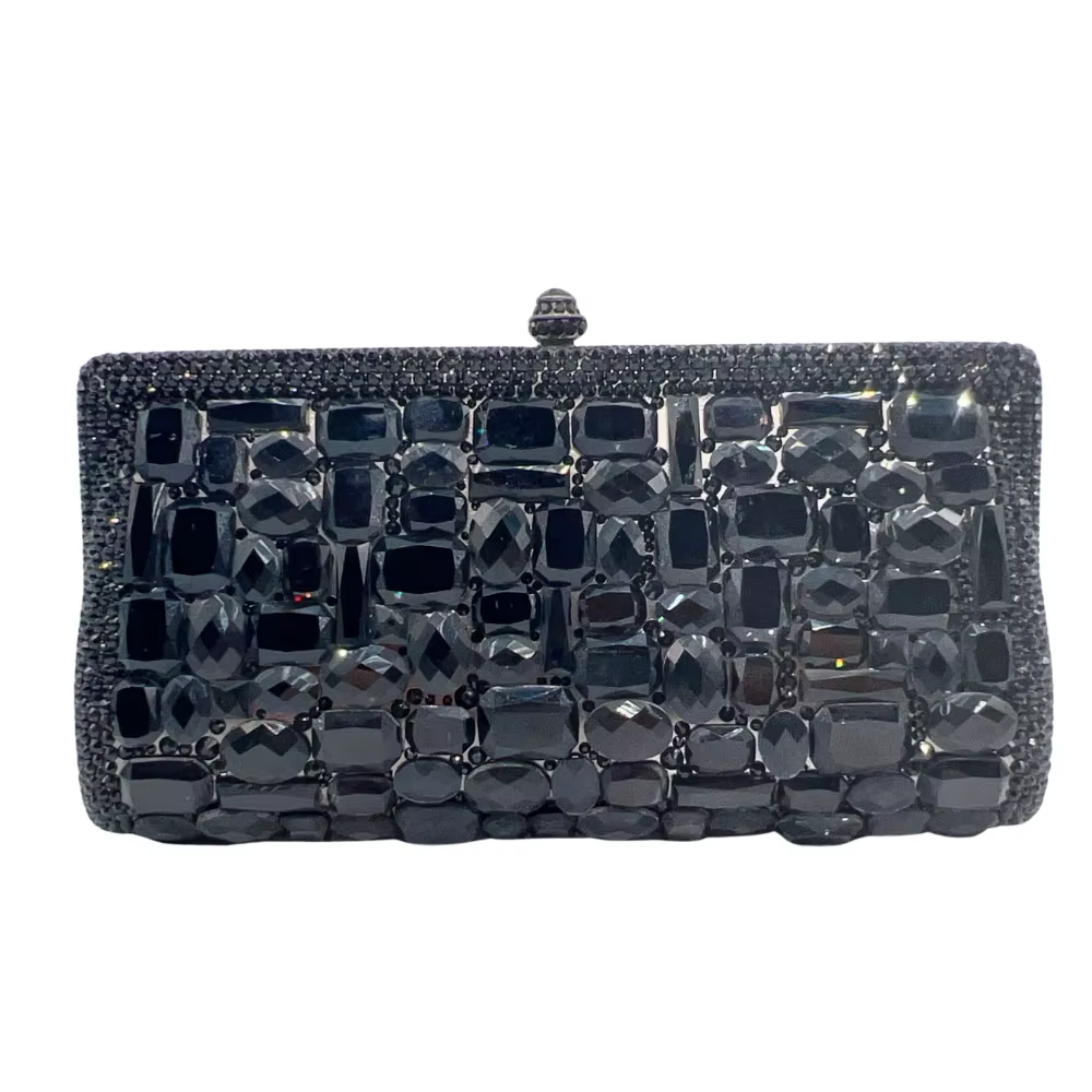 Pochette en pierre à fond plat pour femmes