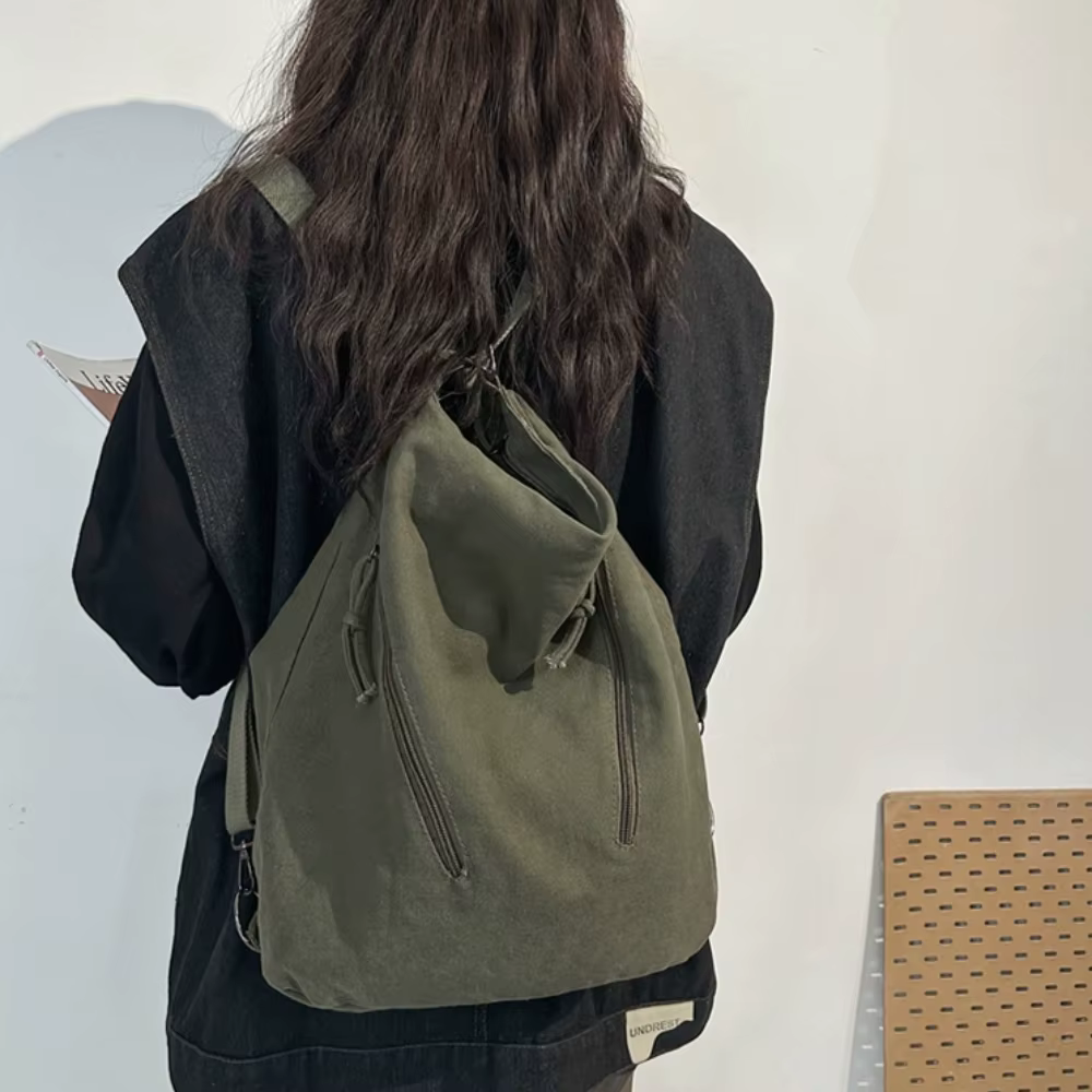 Sac à dos femme sac polyvalent grande capacité couleur Pure Design