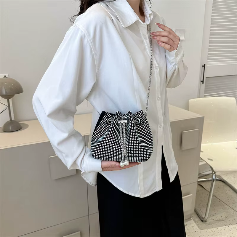 Sac à bandoulière à cordon