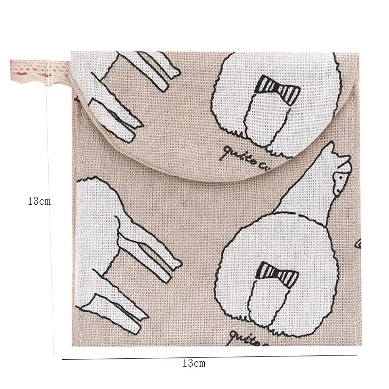 Sac de rangement de serviettes hygiéniques pour femmes et filles