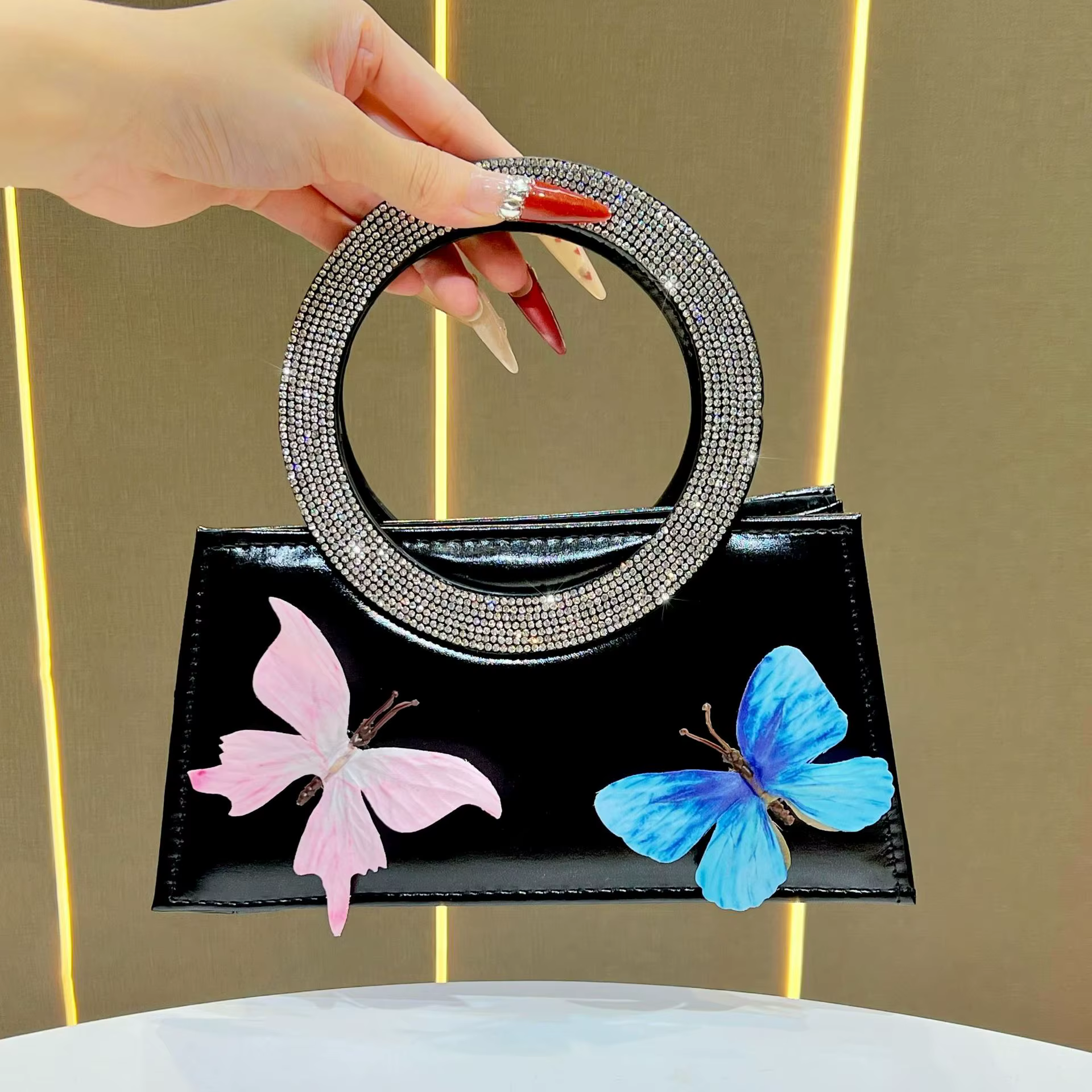 Sac à main mode haut sens diamant sac