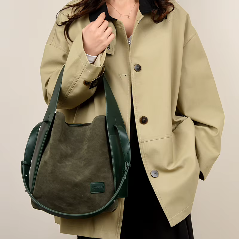 2025 nouvelle mode gommage femmes seau sac Vintage en cuir sac de messager de haute qualité rétro sac à bandoulière