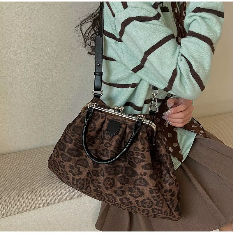 Sac à bandoulière plissé pour femme