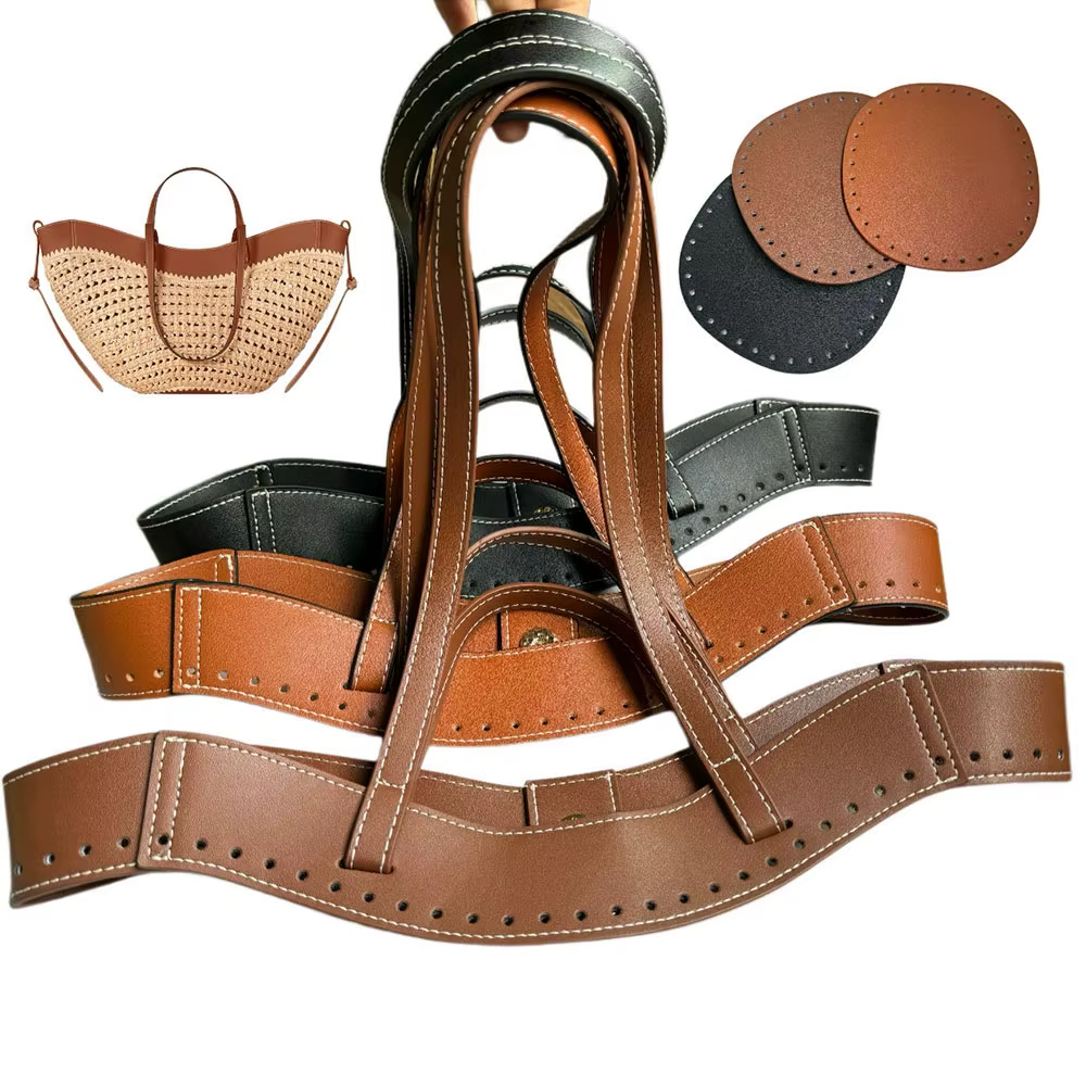 Accessoires de fabrication de sacs fourre-tout tissés pour femmes