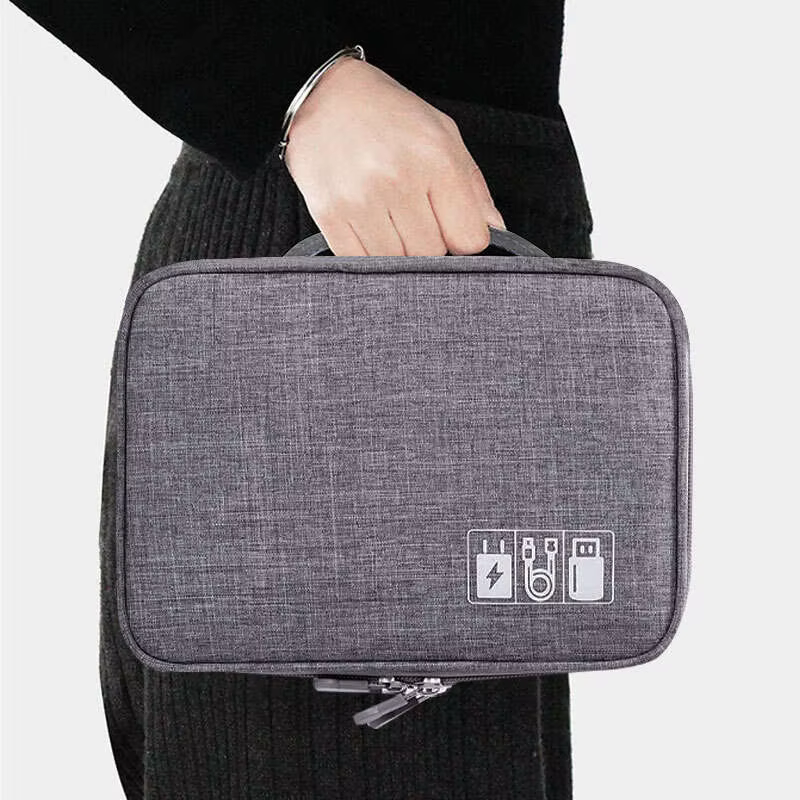 Sac de rangement roulant à fermeture éclair – Durable