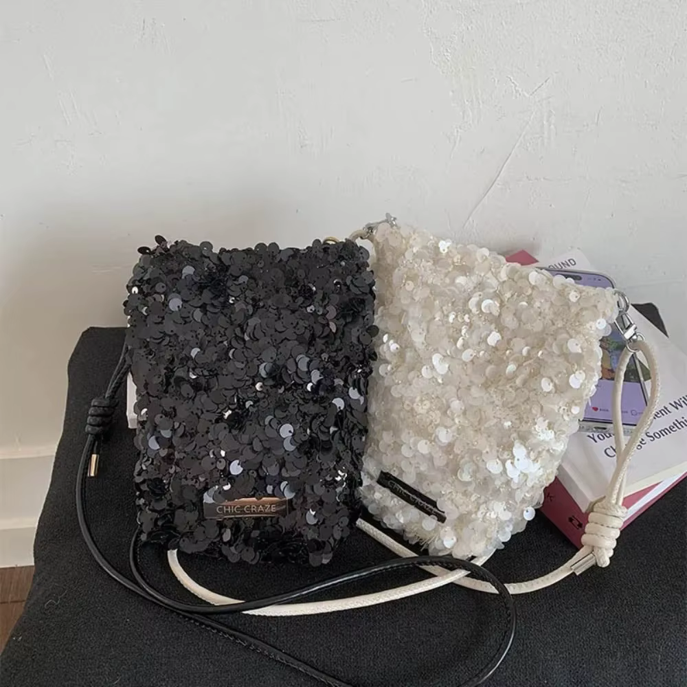 Nouveaux sacs à main pour femmes texturés à sequins 2026