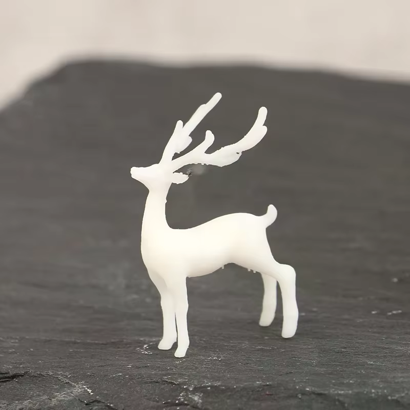 Mini cerf en résine cristal